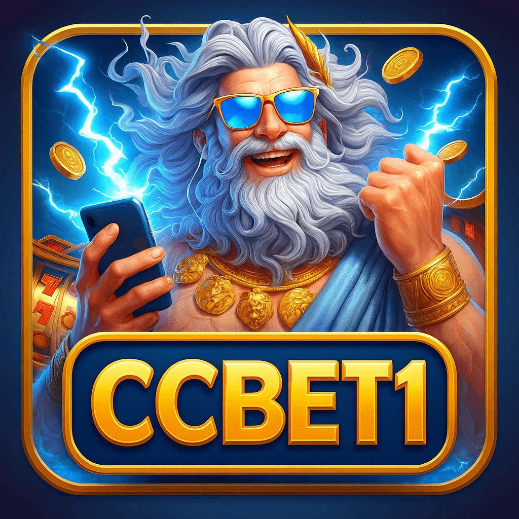 Imagem promocional da CCBET1 mostrando a plataforma e suas vantagens